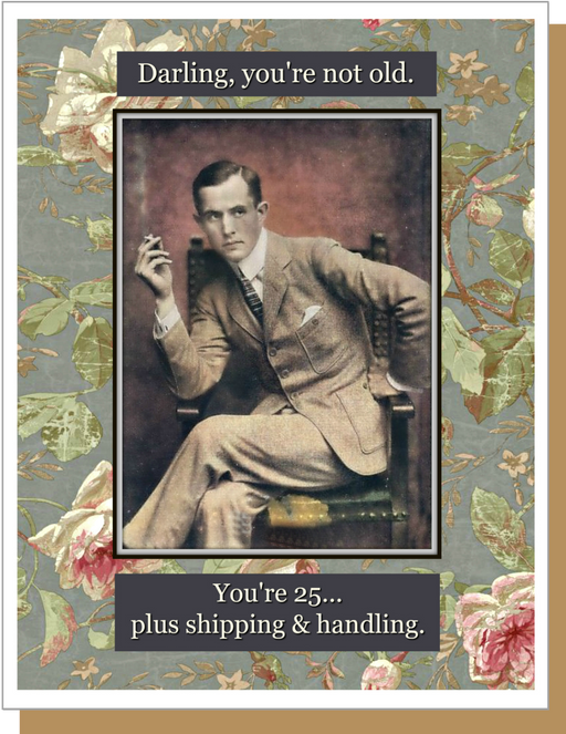 Shipping & Handling - Male Birthday card