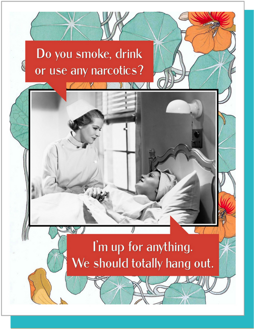 We Should Hang Out - Get Well card