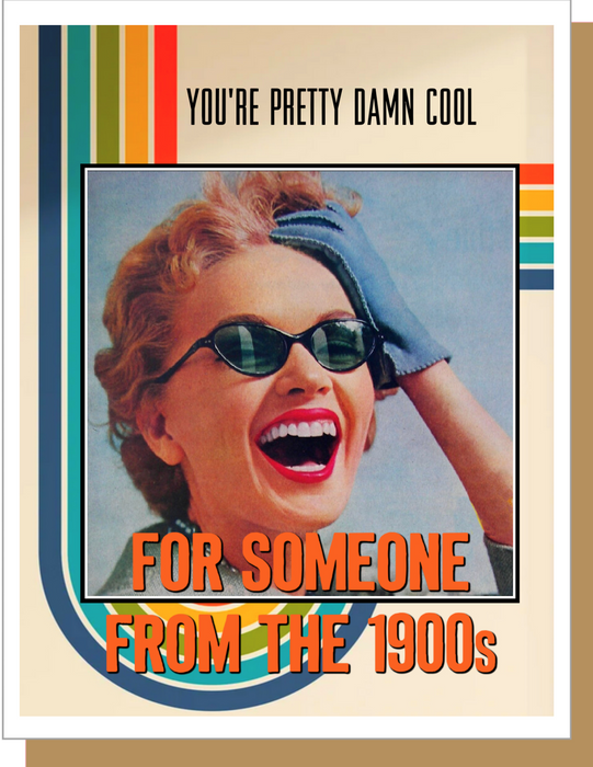 1900s - F  Birthday Card