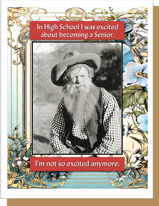 High School Senior -  Birthday Card