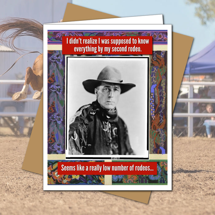 Rodeo  - M - Everyday Card