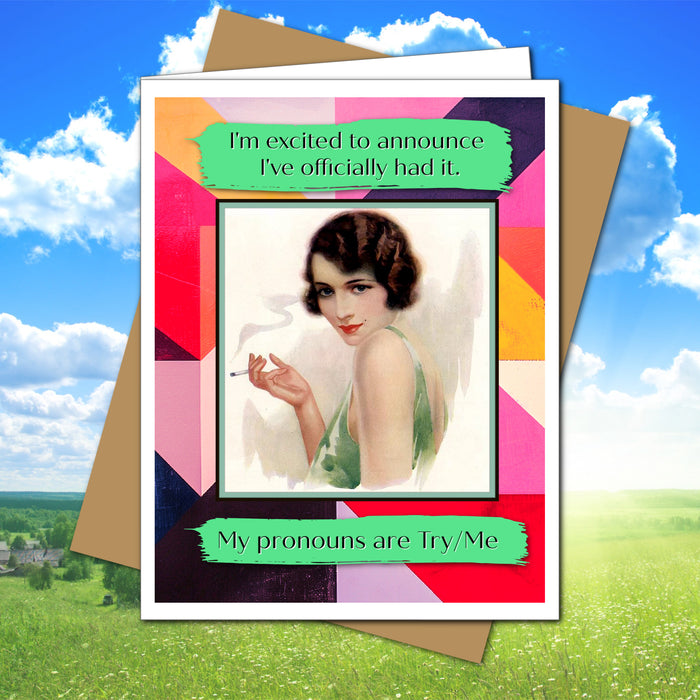 Try / Me - Everyday Card