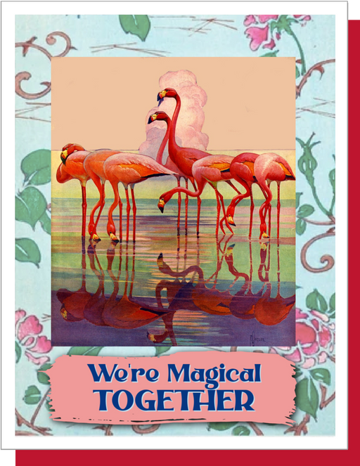 We're Magical Together - Love card