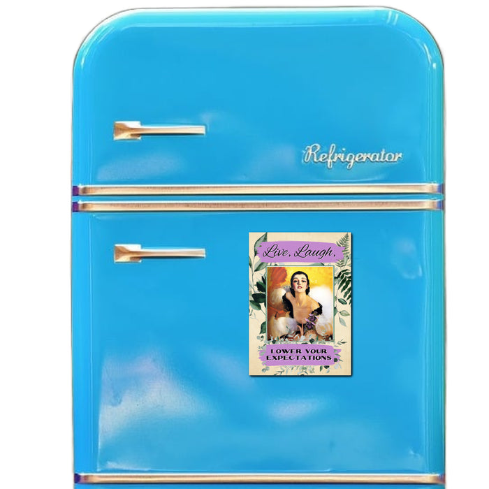 Live, Laugh, Lower - Magnet