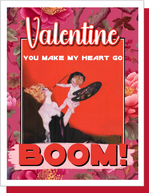 Boom! - Valentine's Day card
