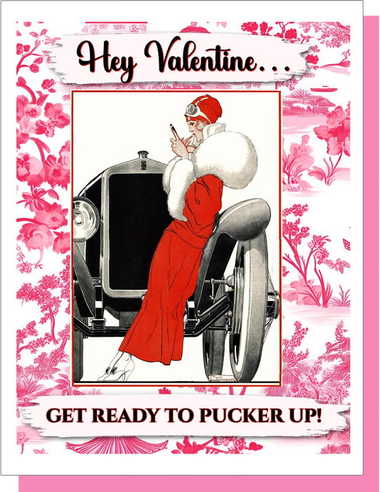 Pucker Up - Valentine's Day card
