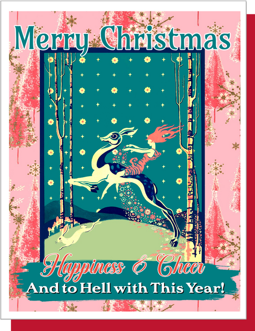 Happiness & Cheer - Christmas card