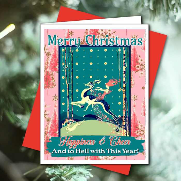 Happiness & Cheer - Christmas card