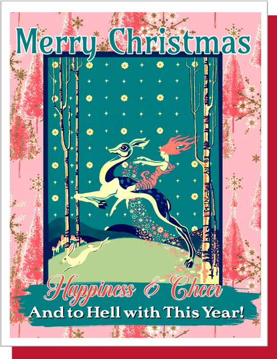 Happiness & Cheer - Christmas card