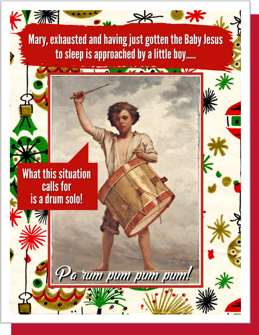 Little Drummer Boy - Christmas card