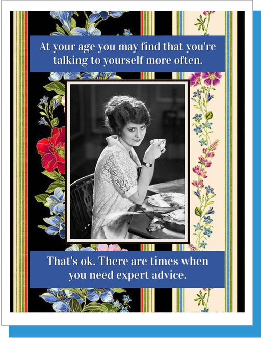 Expert Advice Birthday Card