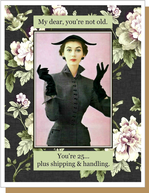 Shipping & Handling - Female Birthday Card