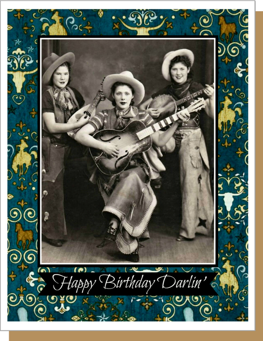Happy Birthday Darlin' Birthday Card