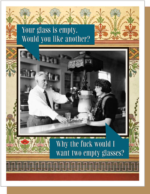 Two Empty Glasses