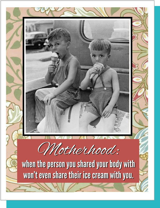 Ice Cream - Mother's Day Card